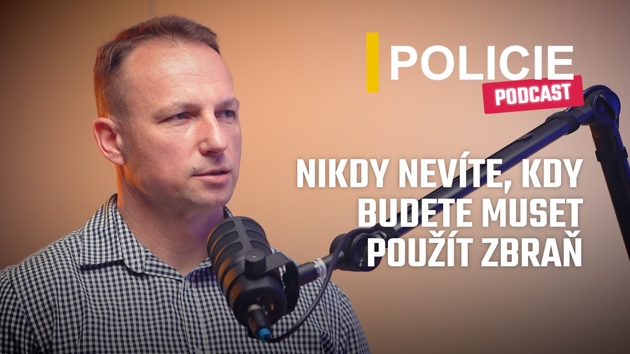 PODCAST POLICIE - DAVID TRUČKA: Kdo má srdce na správném místě, měl by zkusit se stát policistou.
