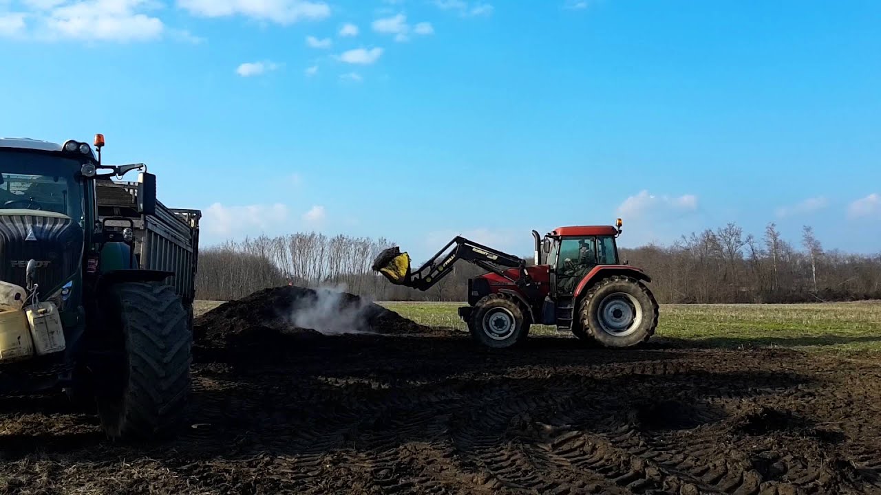 Fendt 930 Vario S4 + Fliegl & Case Mx 120 + Stoll Robust |Spreading Compost| Agritek S.r.l