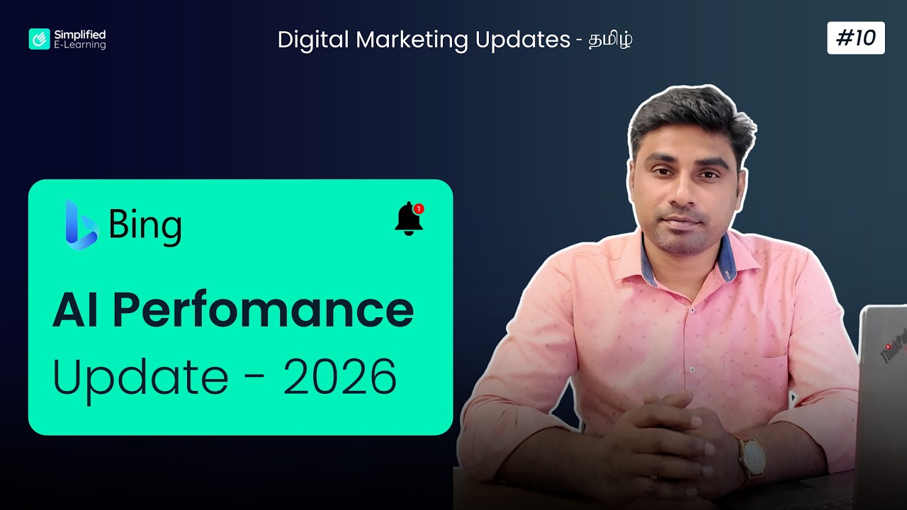 AI Performance Update 2026 Explained in Tamil | Digital Marketing in Tamil #10
