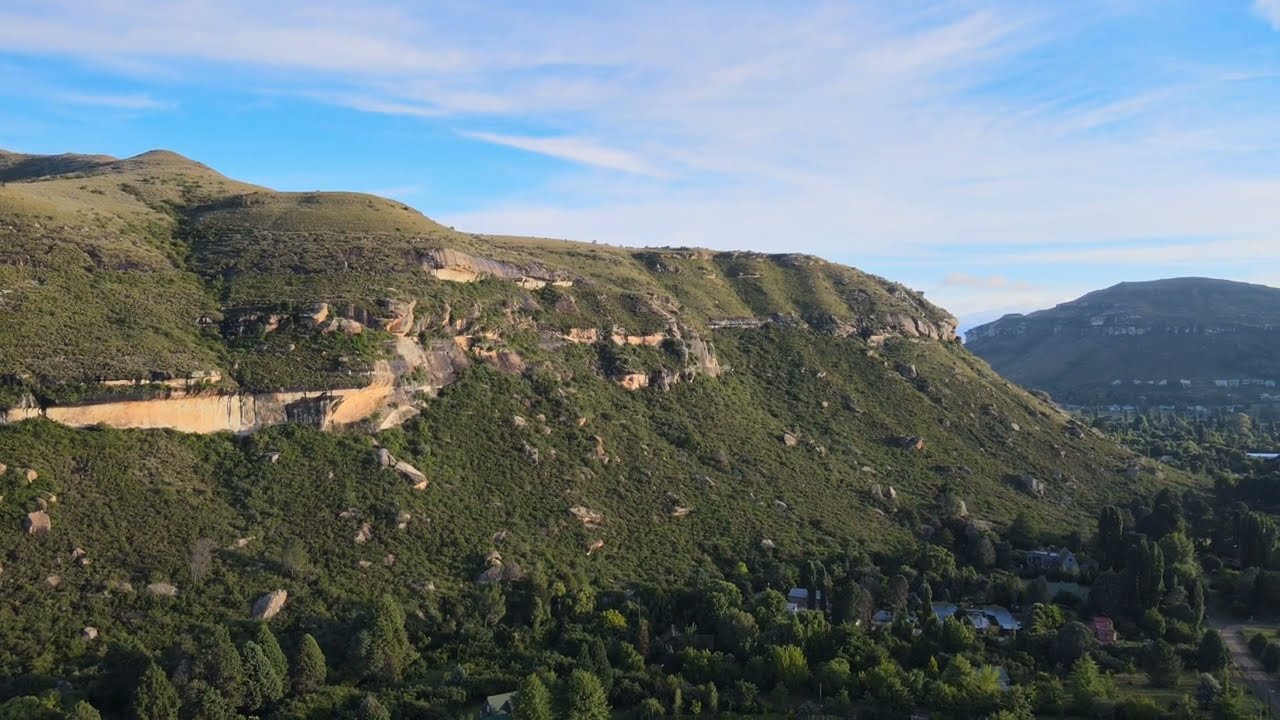 Up and looking around Clarens