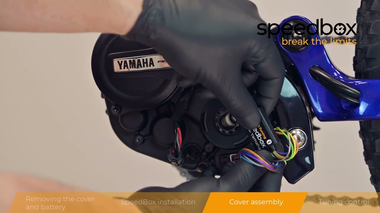 Как установить SpeedBox 3.3 (B.Tuning) на электровелосипеды с двигателями Yamaha (PW-X3, PW-S2)