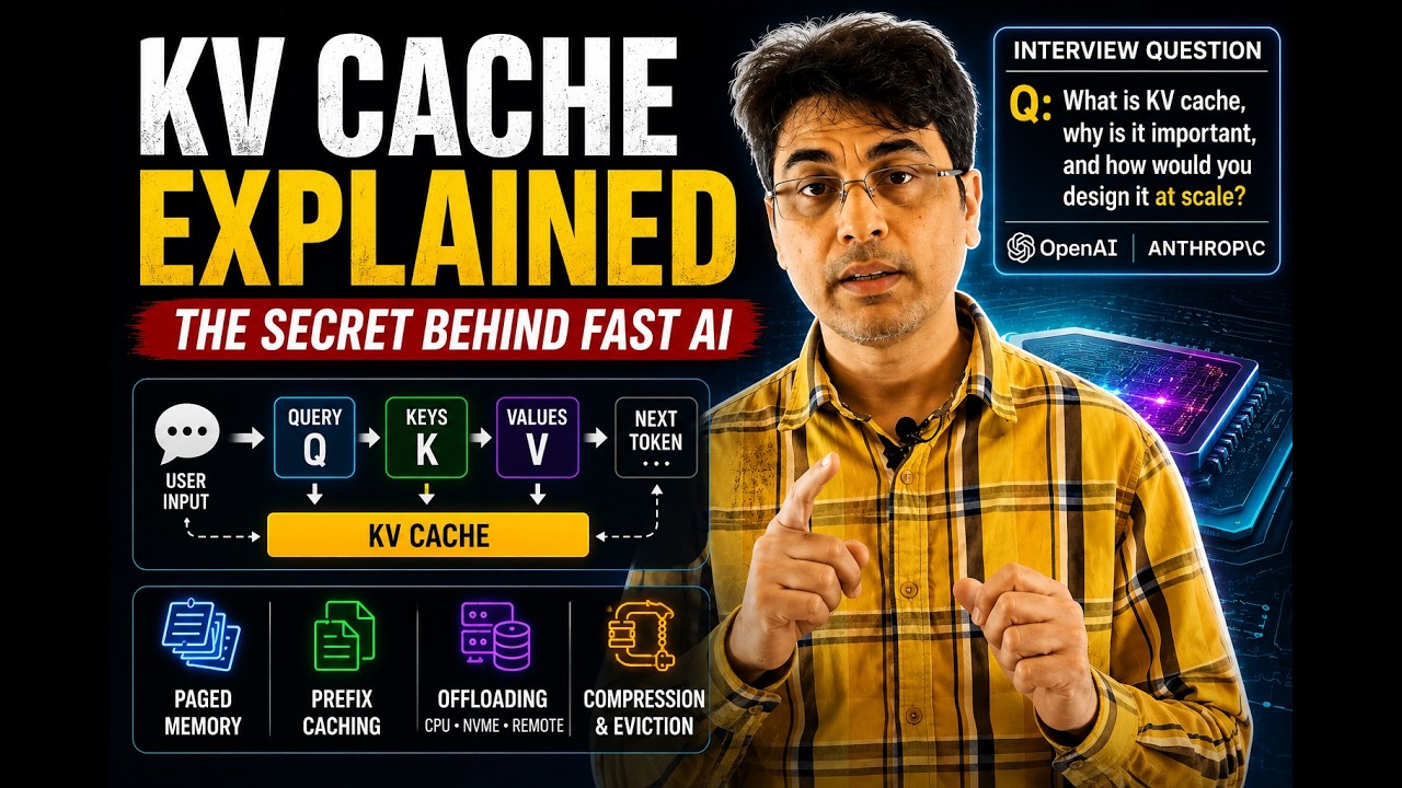 KV Cache Explained | AI Infra Deep Dive | OpenAI & Anthropic Interview Favorite