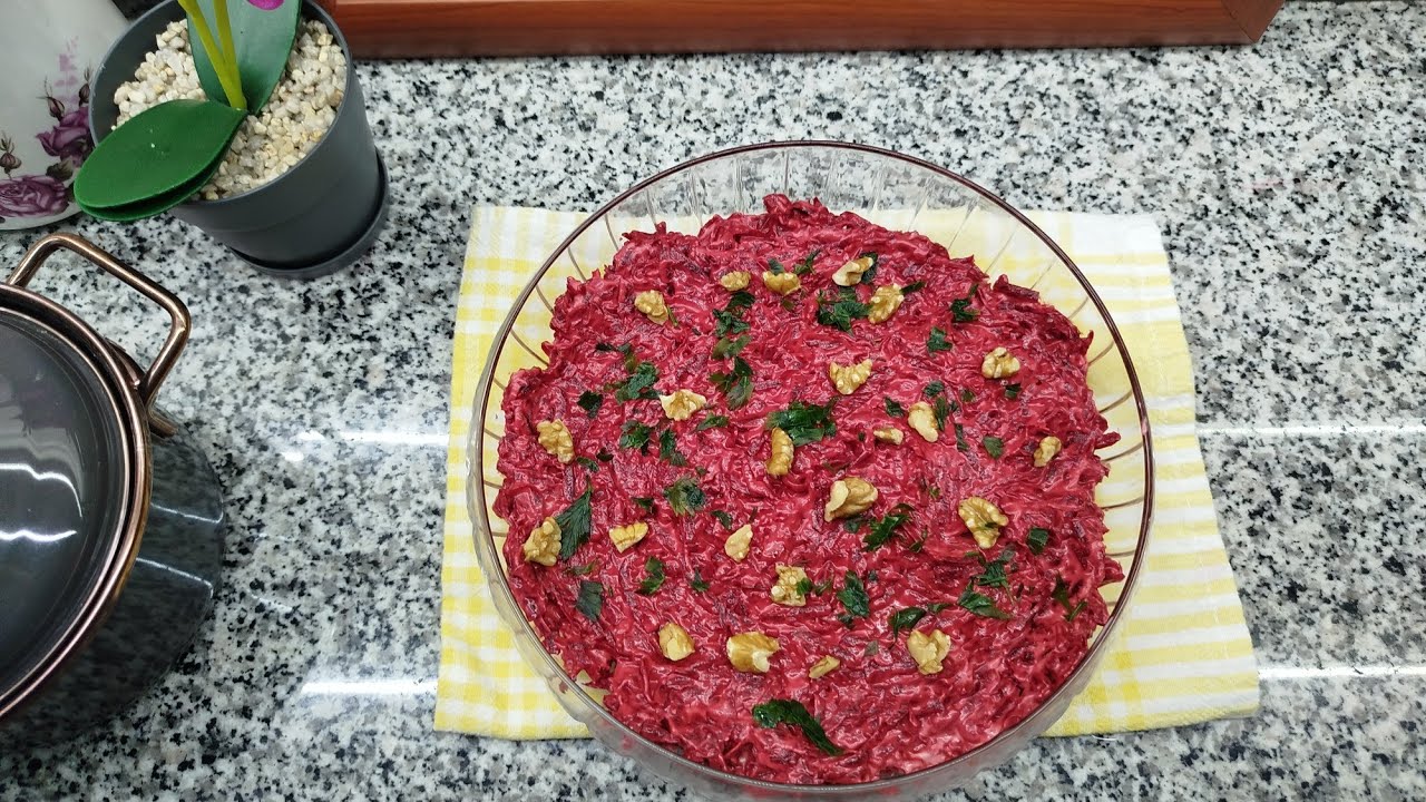 SOFRANIZIN YENİ YILDIZI OLACAK❗ YOĞURTLU KIRMIZI PANCAR 🫜 SALATASI 
