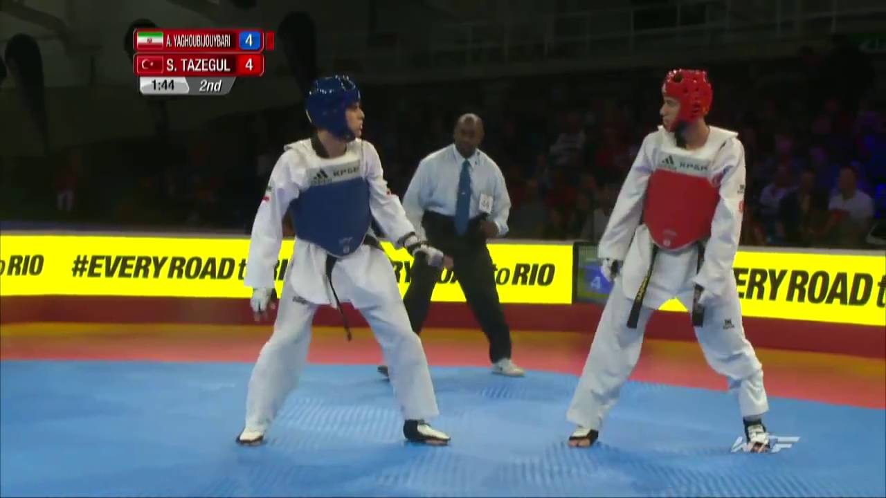 YAGHOUBIJOUYBARI ABOLFAZL IRI vs TAZEGUL SERVET TUR  Semifinal M  68