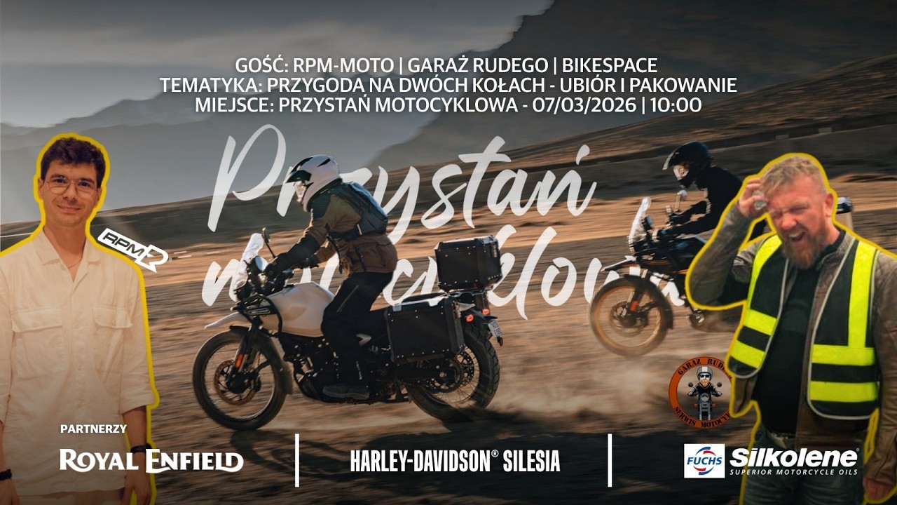 Riders meetup! Przygoda na dw&oacute;ch kołach - ubi&oacute;r i pakowanie
