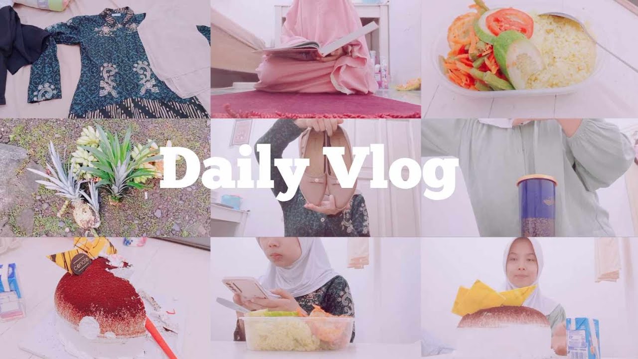 a day in my life - rutinitas pagi hari, skincare rutin, makan siang, hari yang sibuk
