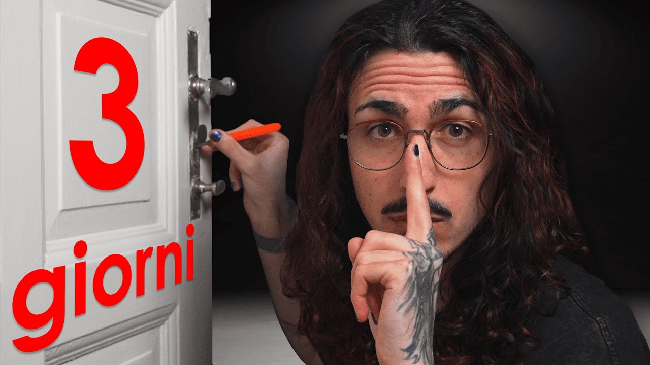 Ho 3 giorni per imparare a scassinare la mia porta.