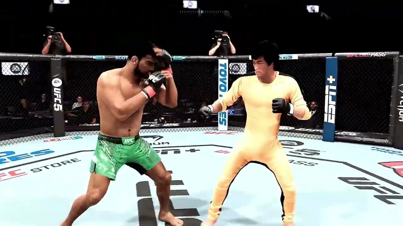 Kelvin Gastelum Vs Bruce Lee | EA Sports | UFC 5 | MjB UFC