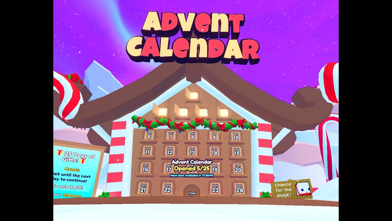 Pet Simulator 99 Advent Calendar Day 5