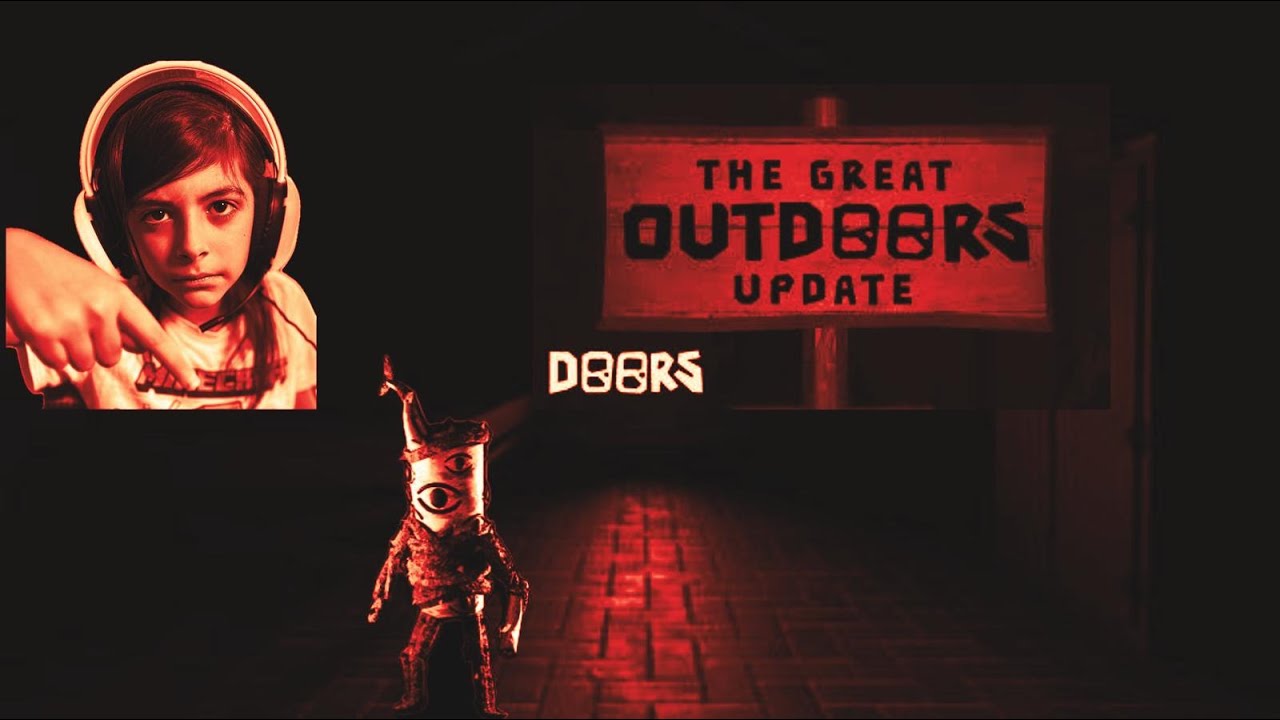 I played the OUTDOORS in roblox doors