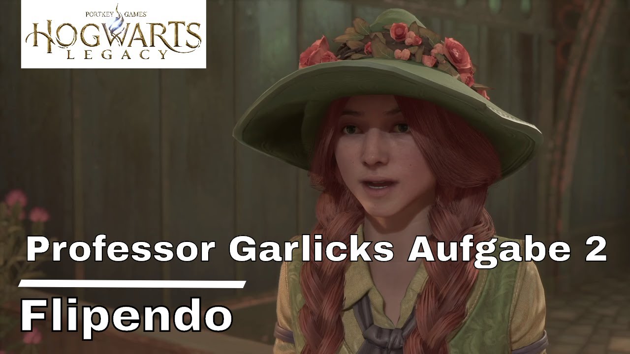 Hogwarts Legacy 🧙🏻‍♂️ - Professor Garlicks Aufgabe 2 - Flipendo