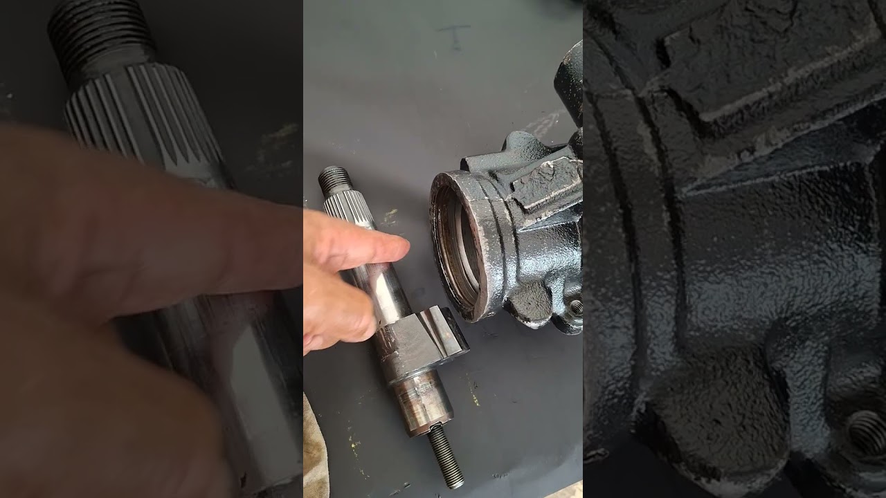 setor da blazer: hidráulica, terá que refazer a usinagem do eixo.