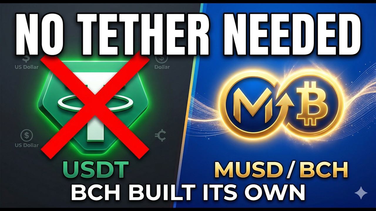 The Tether Killer? 🚀 How Bitcoin Cash (BCH) is Building True DeFi Stablecoins!