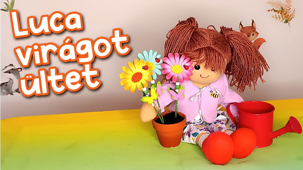 🌸 Luca vir&aacute;got &uuml;ltet 🌱