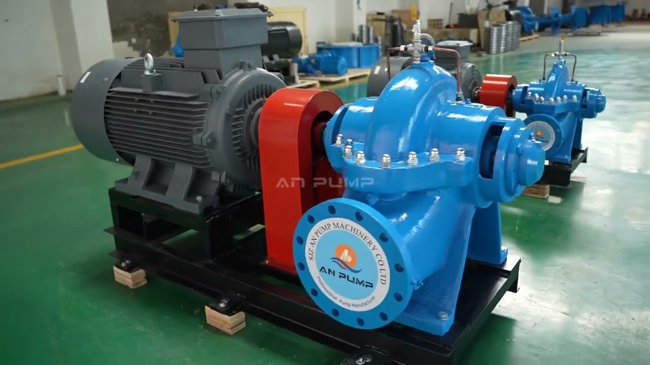 AN PUMP Durable Double Suction Split Case Pump | Mining Toughness