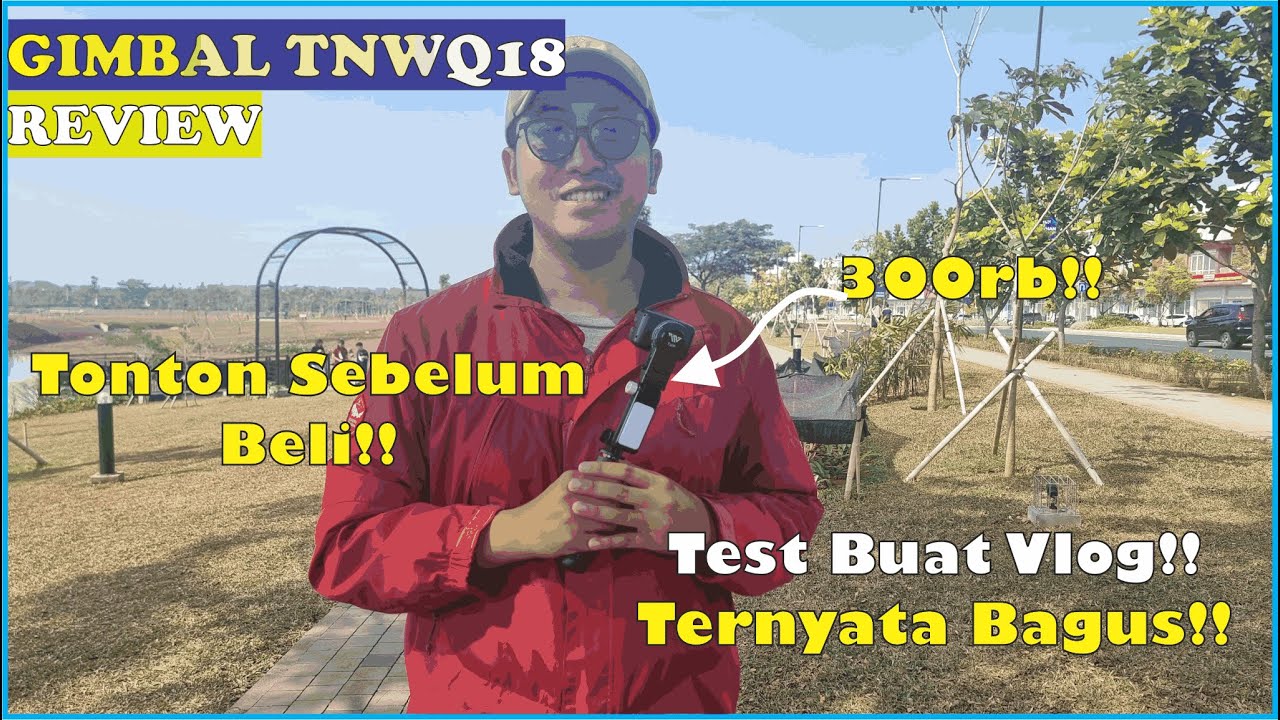 Kita Test Buat Vlog❗❗Full Review Gimbal TNW Q18 ❗ #review #tutorial