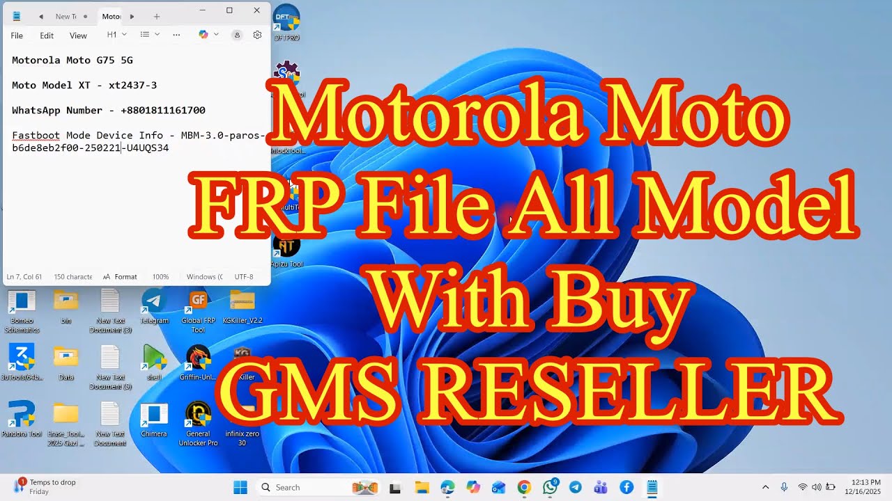 How To Motorola Moto Frp File Buy With Gms Reseller