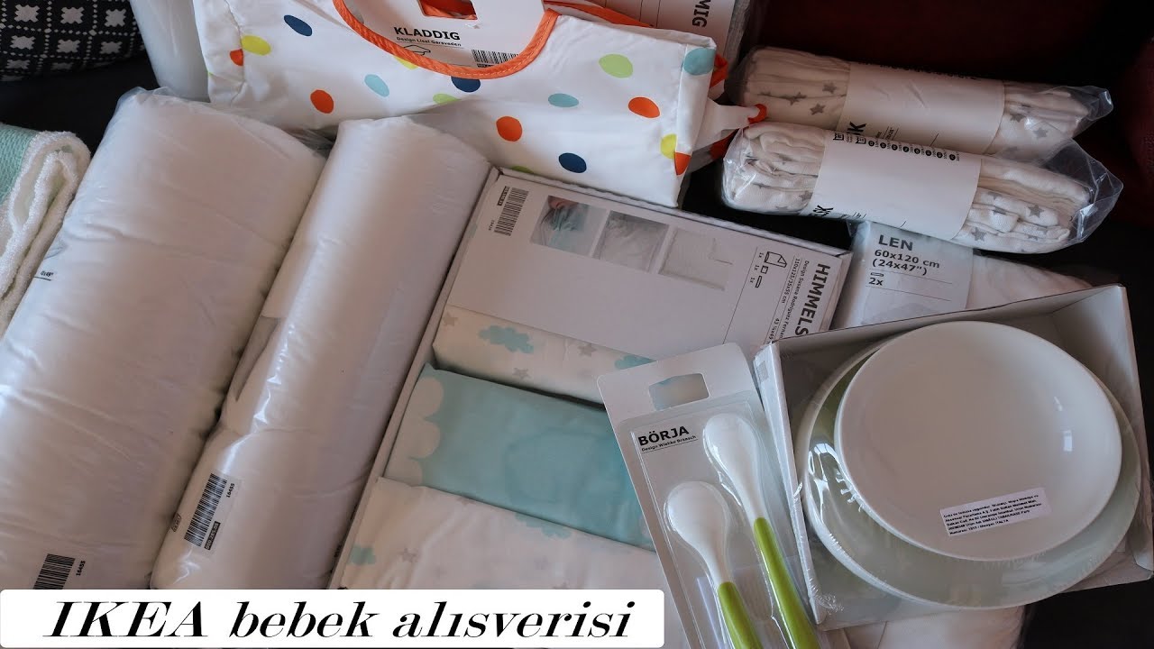 IKEA Bebek Alışverişi | Yenidoğan Bebek Alışverişi |Hamida Özkan
