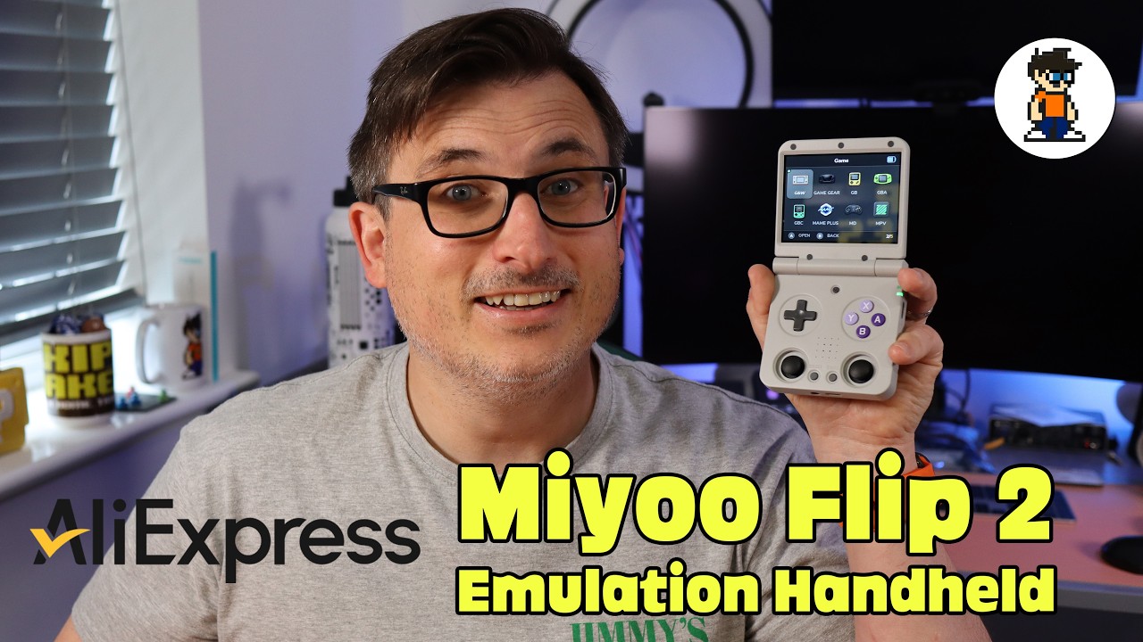BEST Emulation Handheld Gaming in 2025? Miyoo Flip 2 - Random AliExpress Console Finds