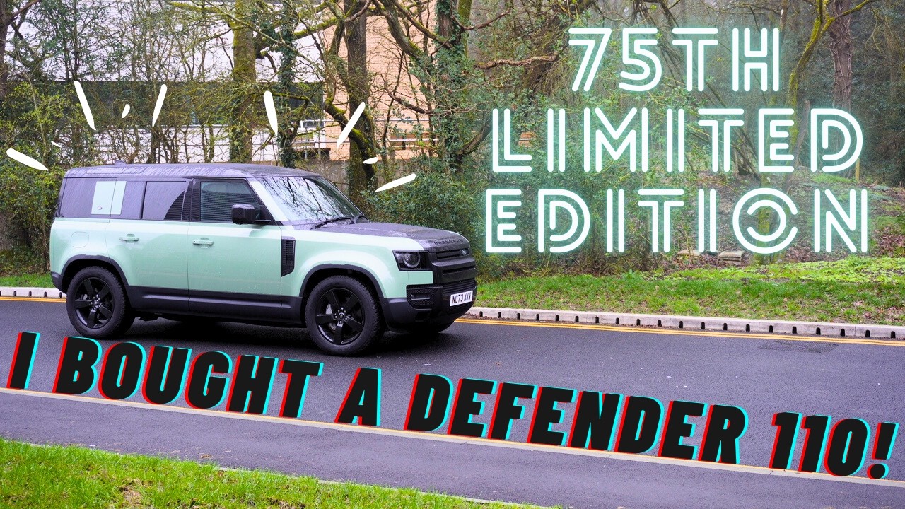 Моя новая машина: Land Rover Defender 110 75th Anniversary!