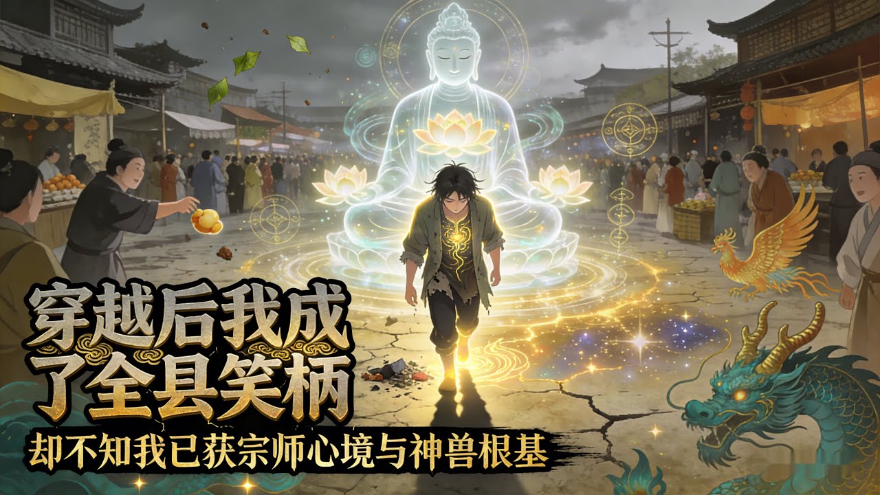 穿越後我成了全縣笑柄，卻不知我已獲宗師心境與神獸根基  #小說 #小說推薦 #漫畫 #劇情 #動漫