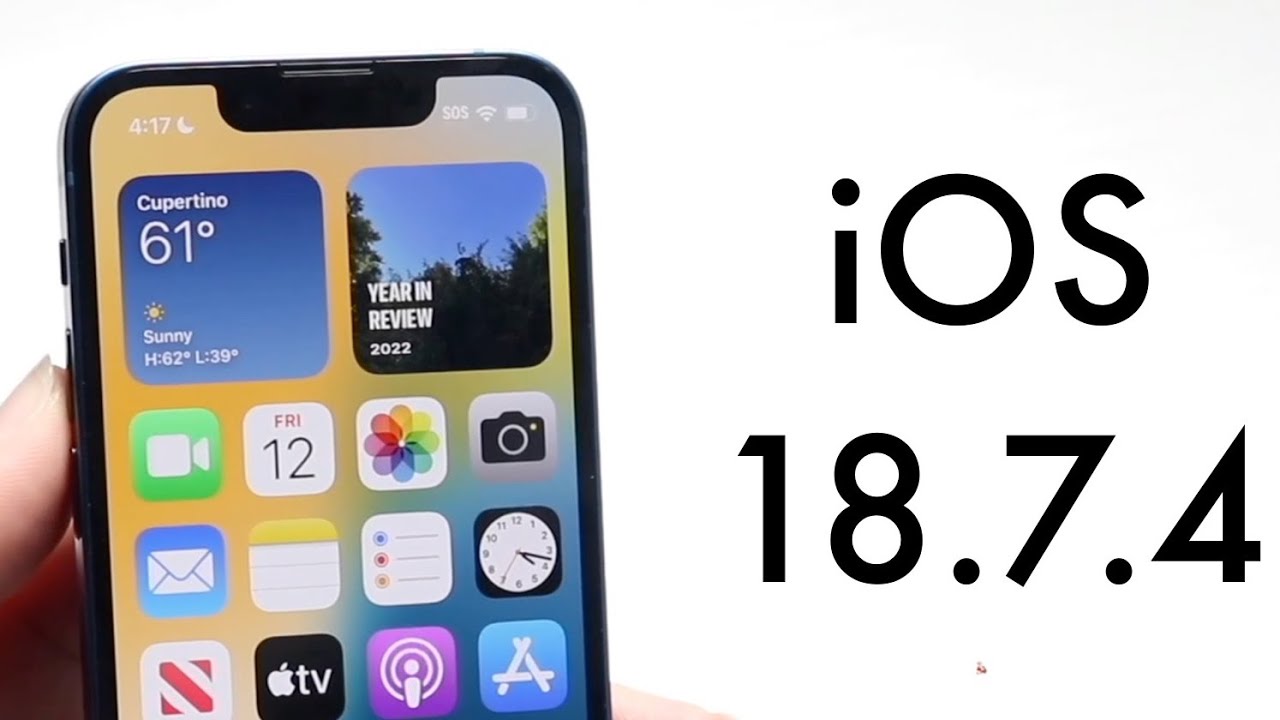 iOS 18.7.4 Has Problems
