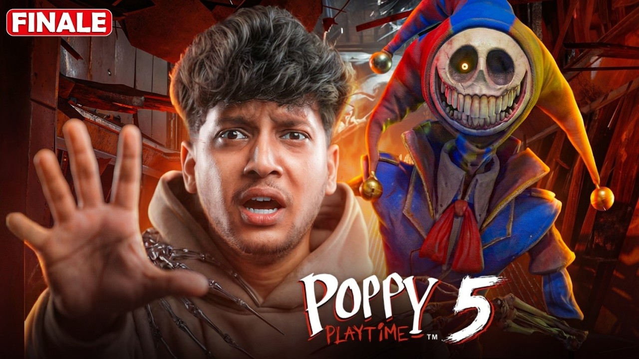FINAL BOSS FIGHT & ENDING | Poppy Playtime Chapter 5 🔥