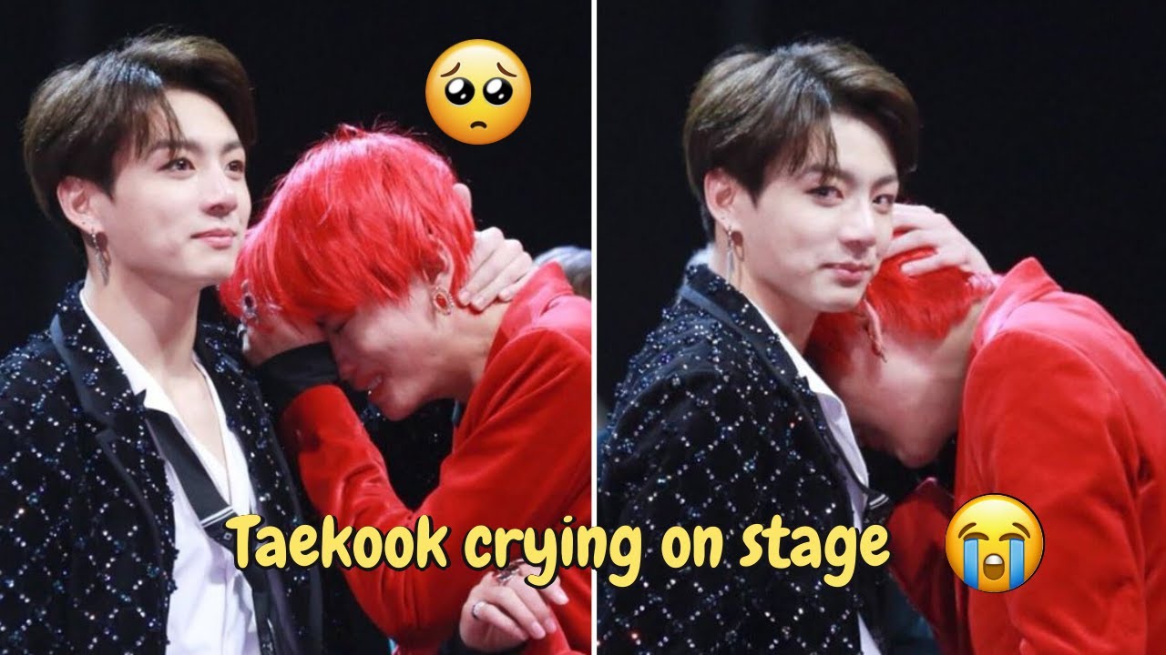 Taekook being sad moments | try not to cry