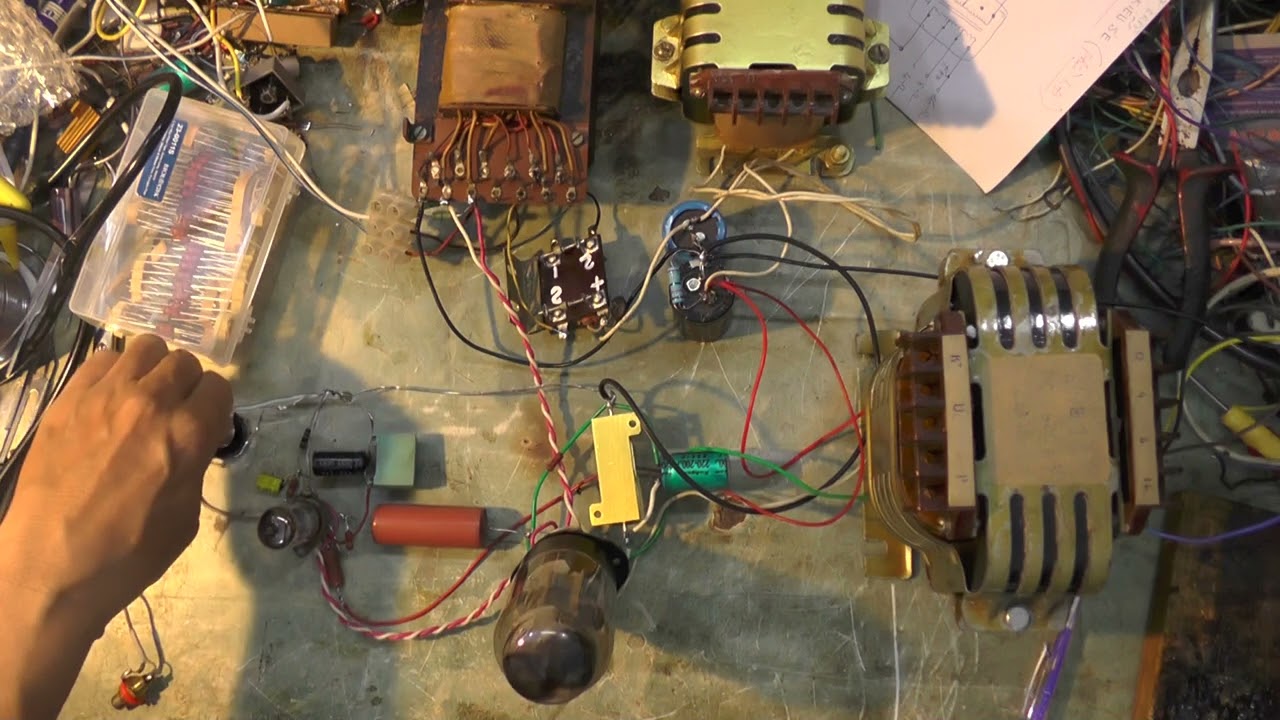 DIY Amplifier SE sử dụng đèn EL156(P2)