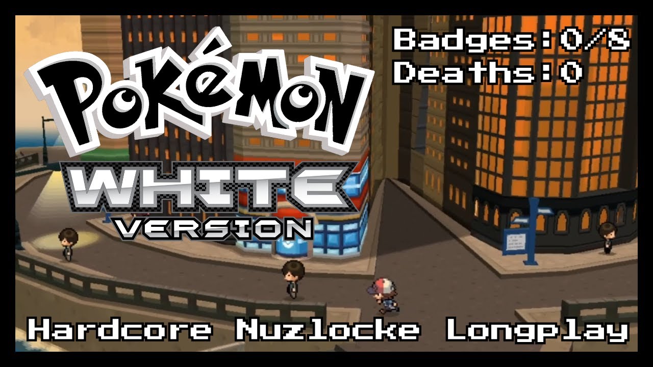 Pokémon White - Longplay - Hardcore Nuzlocke (No Commentary)