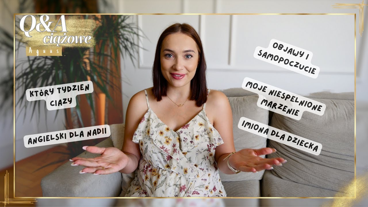 Q&A: JAKIE IMIĘ DLA DZIECKA; KIEDY TRZECIE DZIECKO  ✨|Aguus