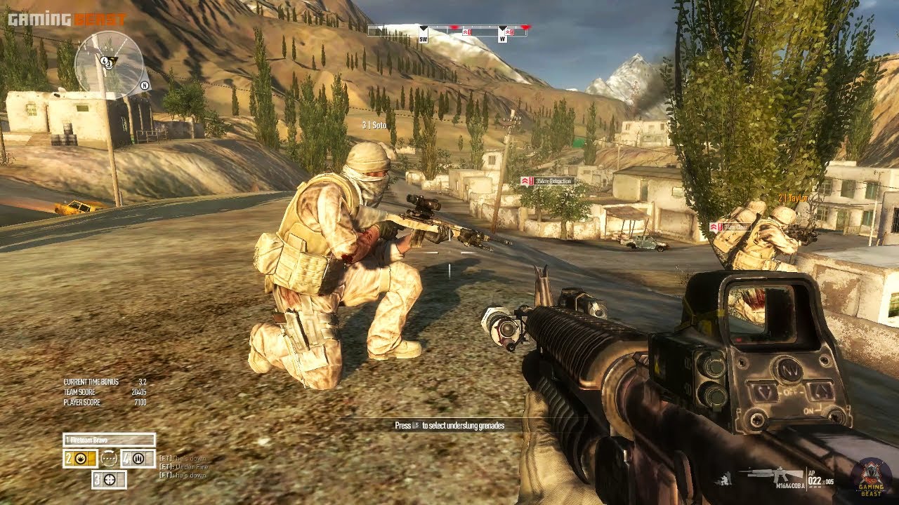 Clear the area | Operation Flashpoint: Red River Gameplay Walkthrough | US Marine | Gaming Beast