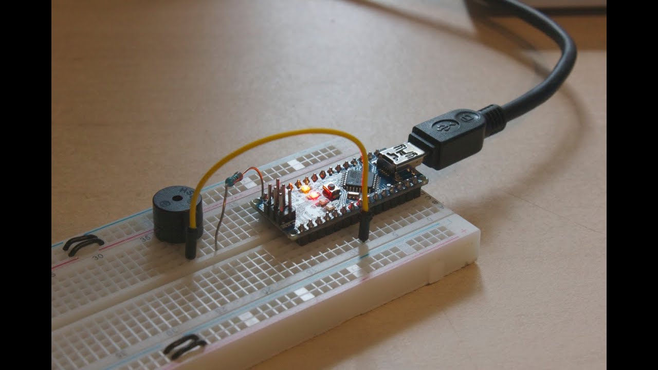 Super Mario theme song w/ piezo buzzer and Arduino