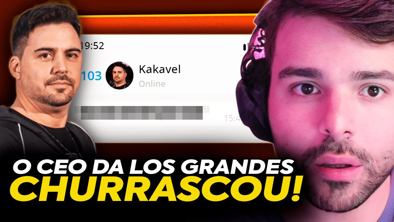 O CLIMA ESQUENTOU! TRETA ENTRE KAKAVEL (CEO da LOS) e TORCIDA É EXPOSTA NO TWITTER! MINERVA REAGE!