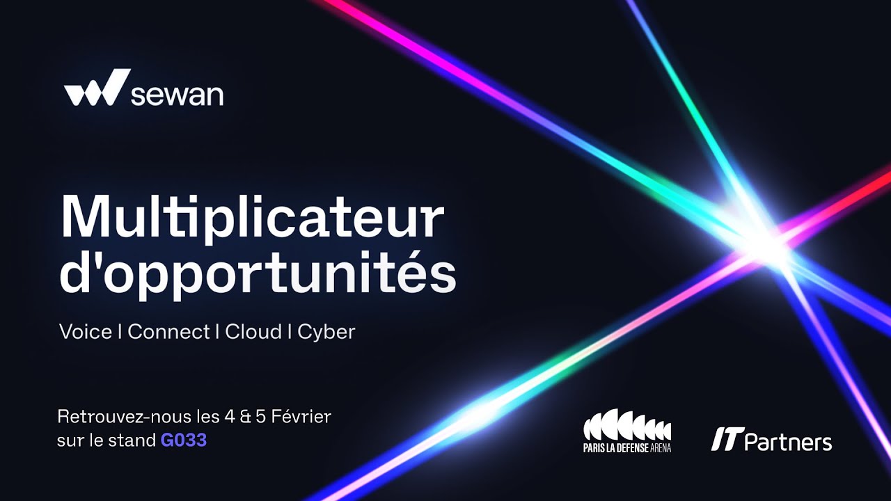 IT Partners 2026 : rendez-vous avec Sewan !