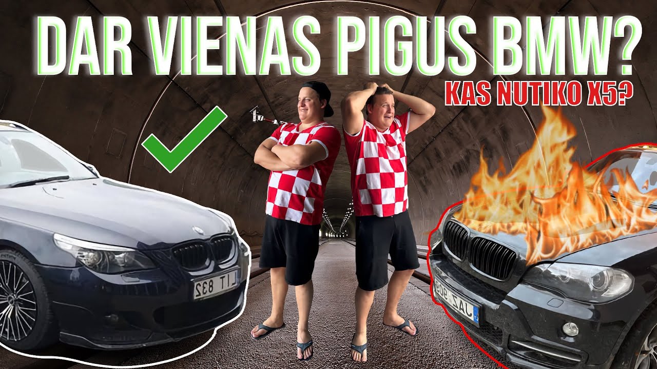 ROLANDAS: DAR VIENAS PIGUS BMW PROJEKTE, KAS NUTIKO X5!?