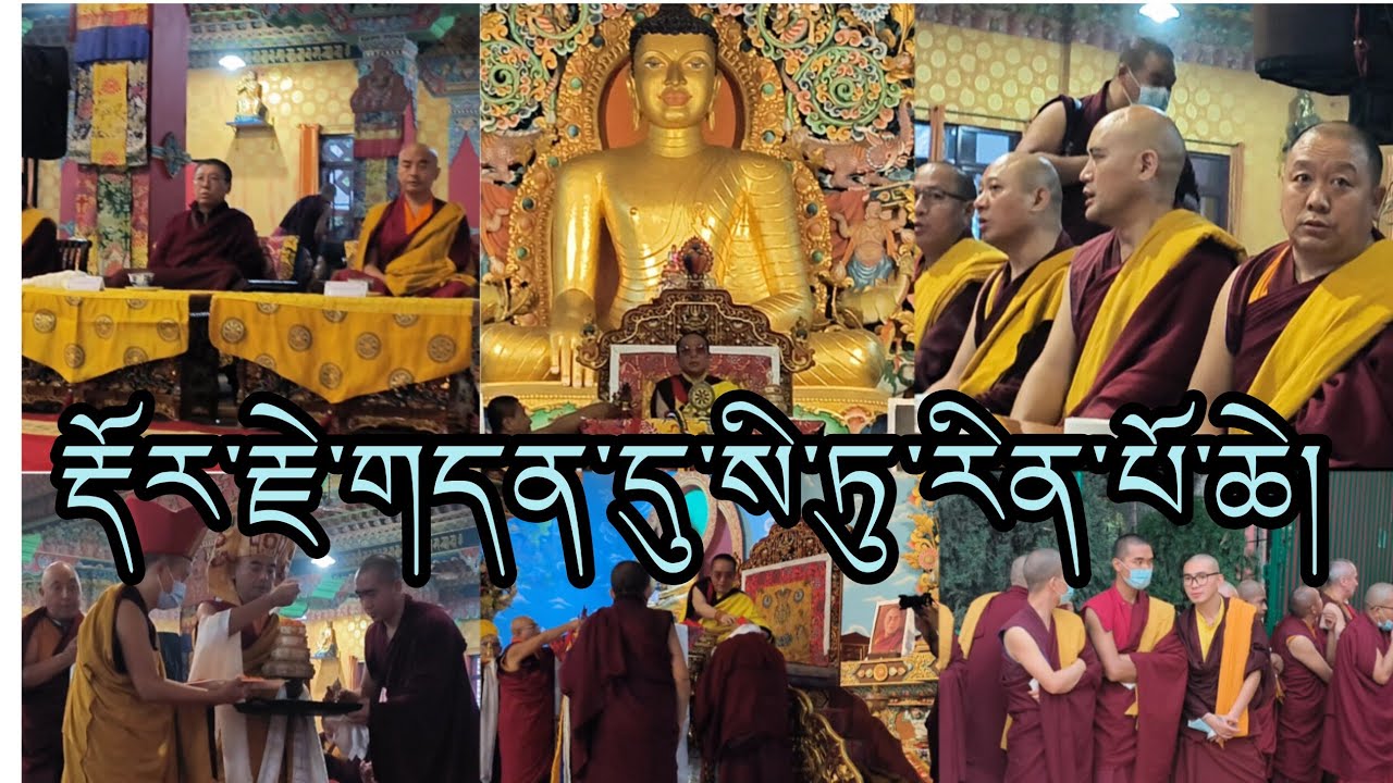 གནས་མཆོག་རྡོར་རྗེ་གདན་ལ་ཏཱའི་སི་ཏུ་མཆོག་གཏེར་སྒར་དུ་བདེ་བར་ཞབས་སོར་མཁོད།8/01/2024