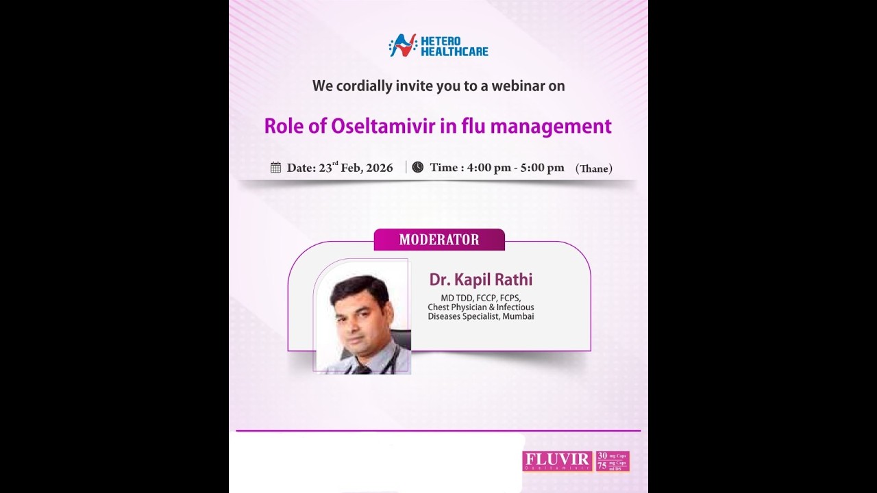 Role of Oseltamivir in flu management by Dr. Kapil Rathi.