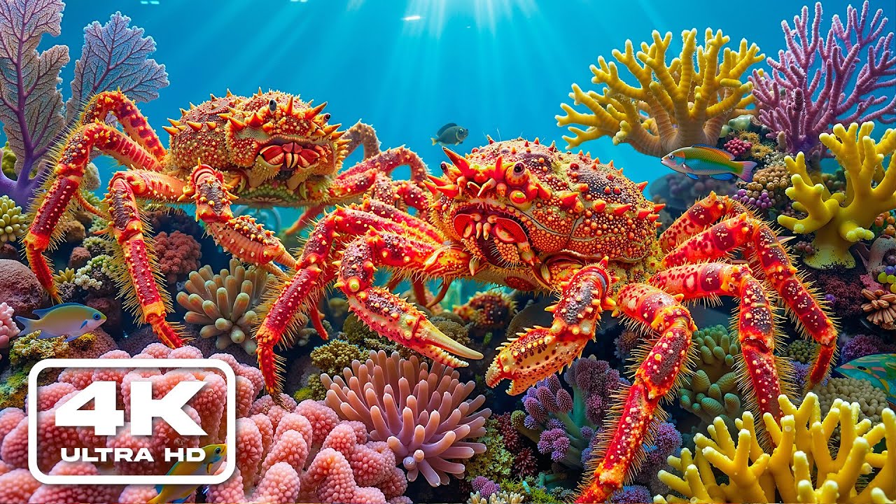 Dive Into the Mesmerizing Underwater Realm - Marvel at Sea Animals in the Best 4K UHD Aquarium