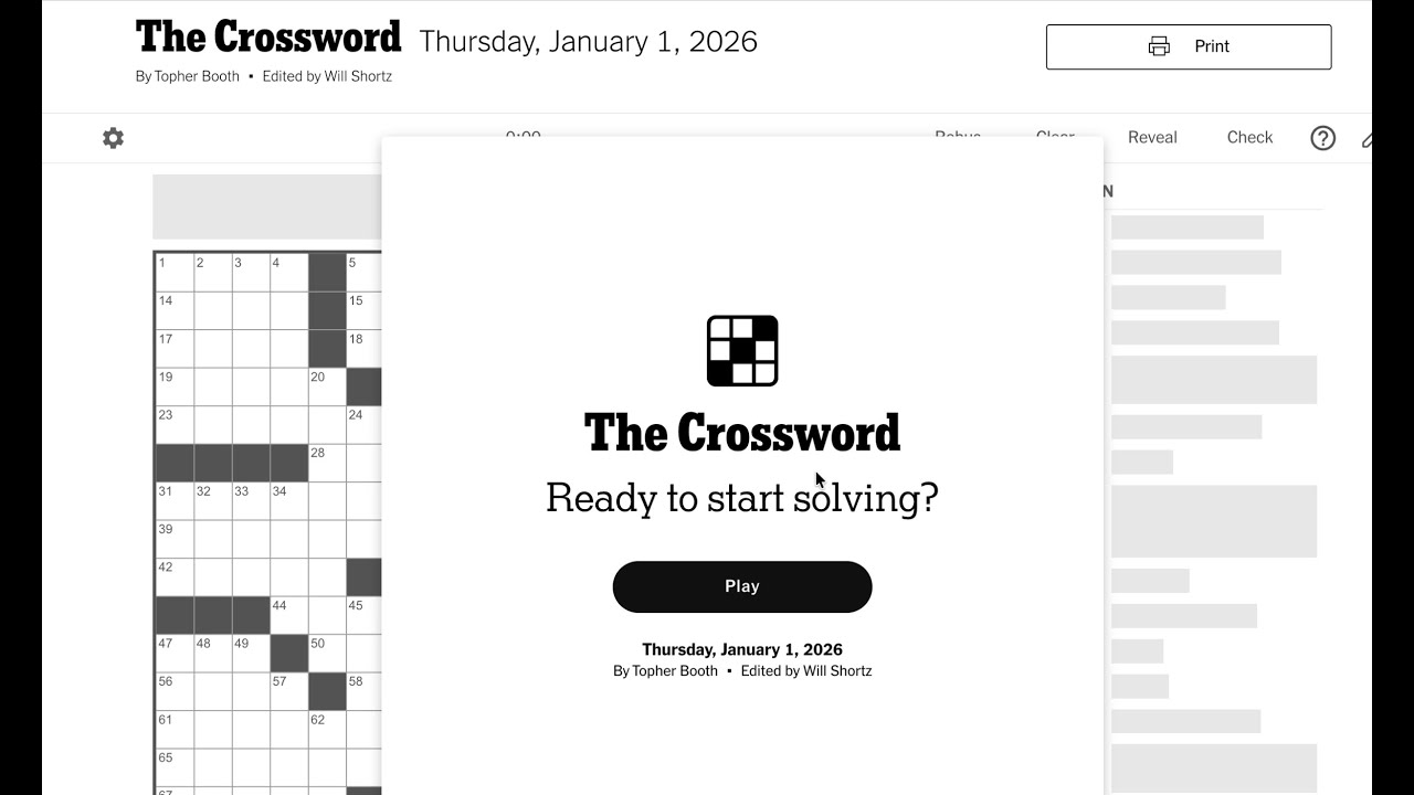 Crossword 01012026