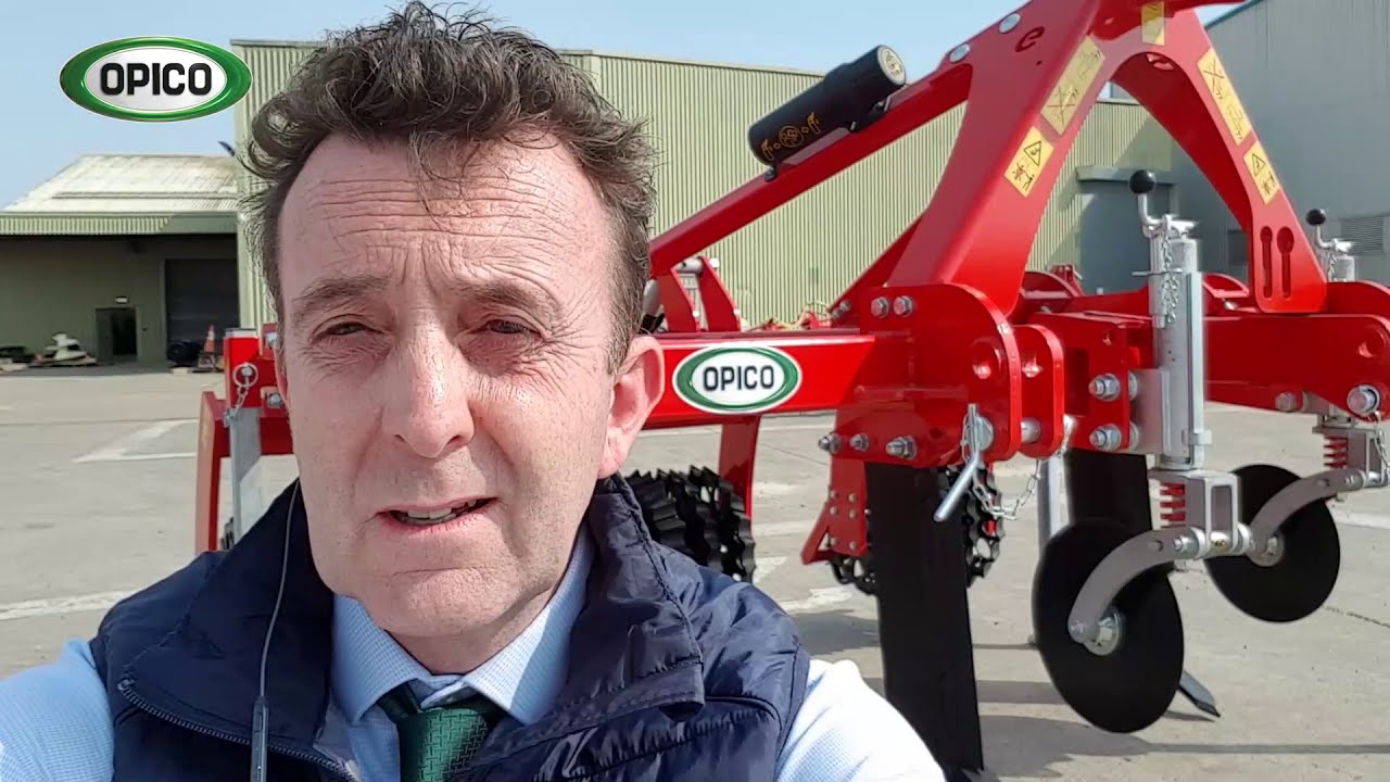 OPICO Sward Lifter Grassland Subsoiler Product Walk-around