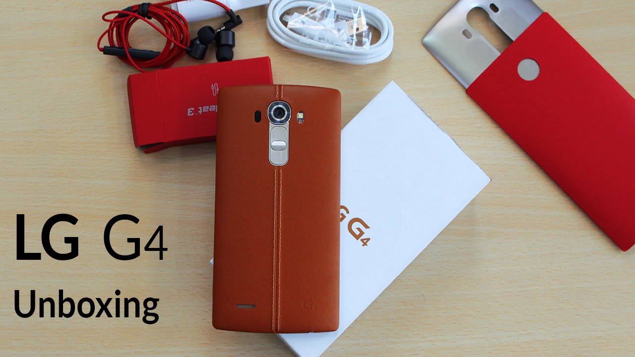 LG G4 Unboxing & Quick Review 4K