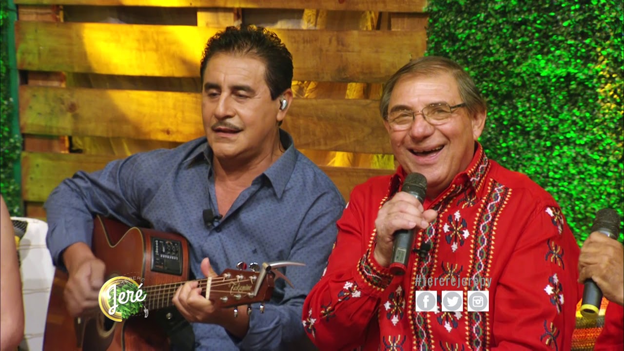 LOS HERMANOS ACUÑA Y ROLANDO OJEDA EN LA PEÑA DE TERERE JERE - VIRGINIA