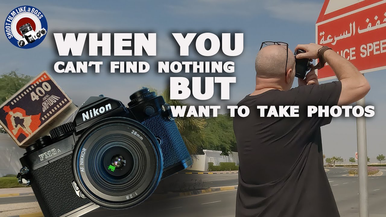 Agent Shadow 400 and Nikon FM3a looking for Photos in Bahrain. I struggled!