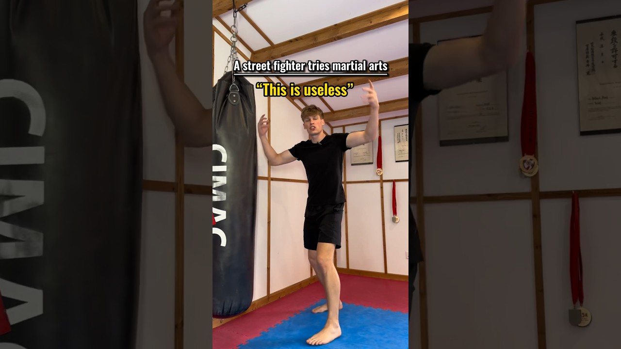 A street fighter tries martial arts&hellip;