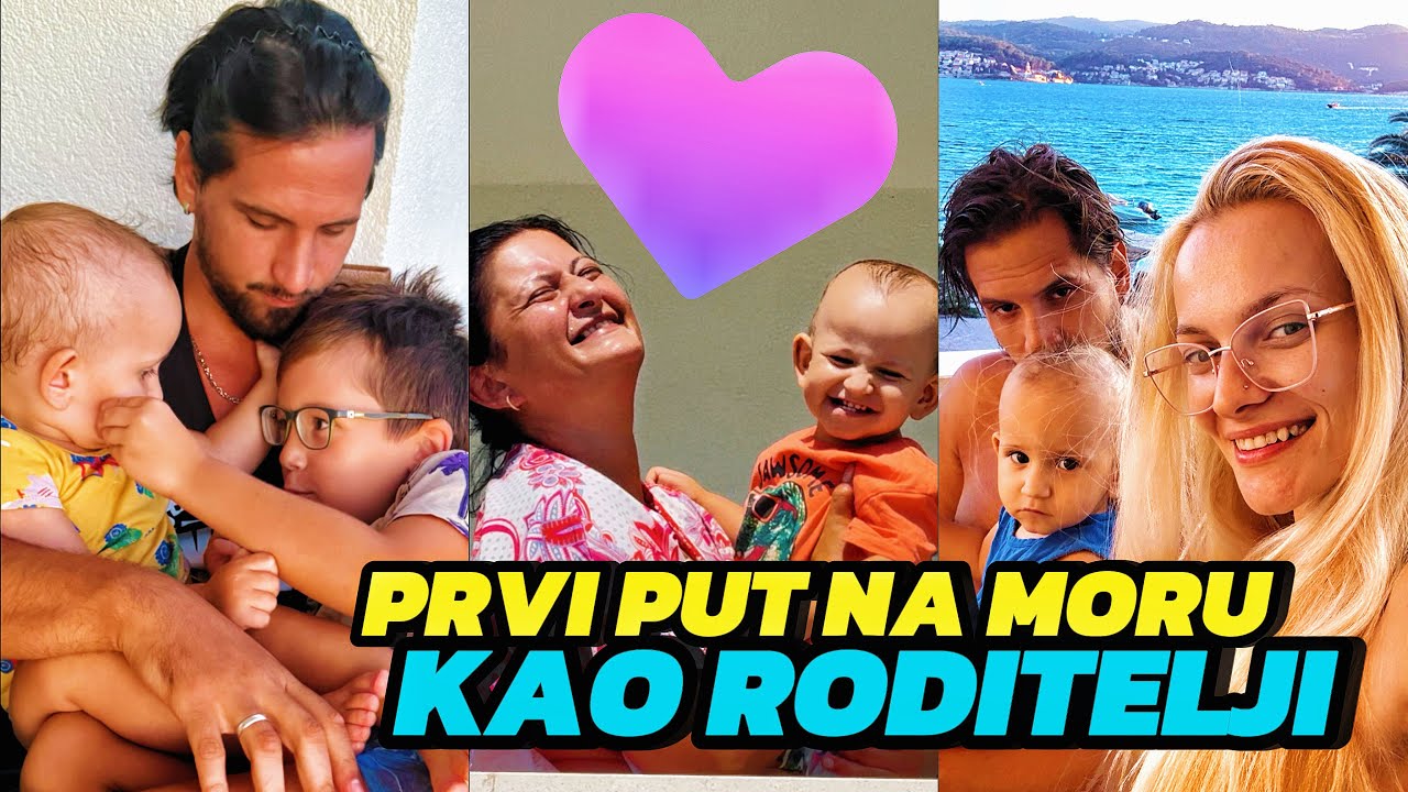 PRVI PUT NA MORU KAO RODITELJI | ZENA OPET TRUDNA 