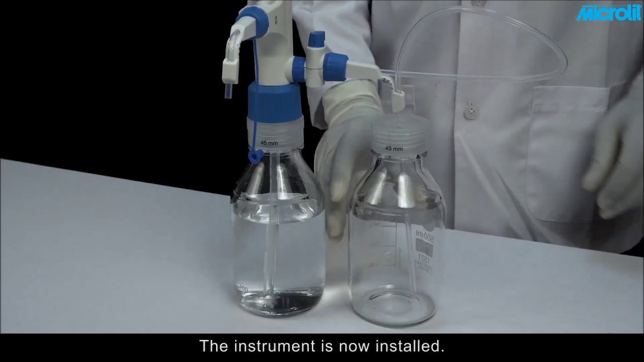 Ultimus Bottle Top Dispenser Setup By Cornelllab Distributor