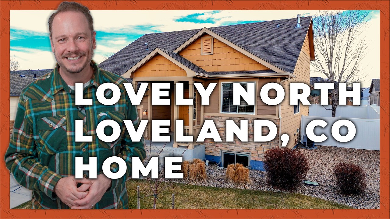 Stunning North Loveland Home Tour  3 Bed, 3 Bath Gem!