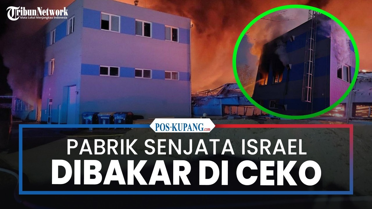 Pabrik Senjata Israel untuk Perang Iran Dibakar di Ceko