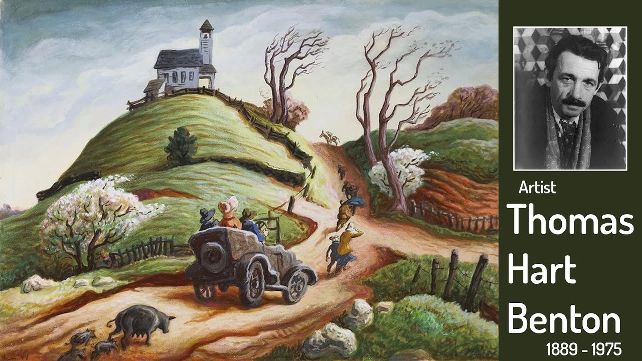 Thomas Hart Benton : A Collection of 20 Paintings | HD